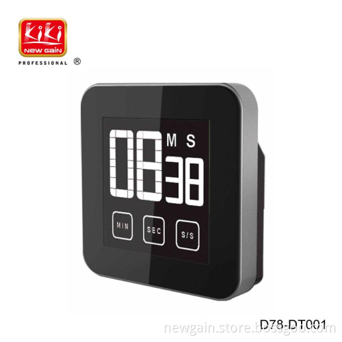 LED colorful touch screen digital electric countdown timer